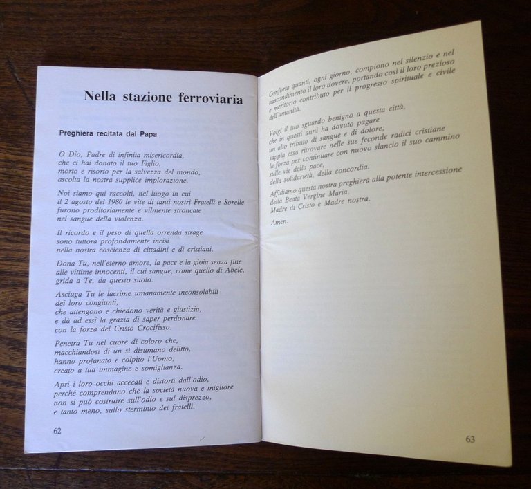 I DISCORSI DEL PAPA GIOVANNI PAOLO II A BOLOGNA,18 aprile …