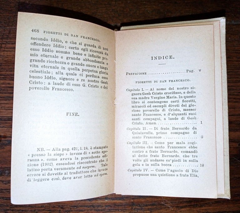 I FIORETTI DI SAN FRANCESCO,ed.A.CESARI,1920 Barbera[cura R.Fornaciari,religione