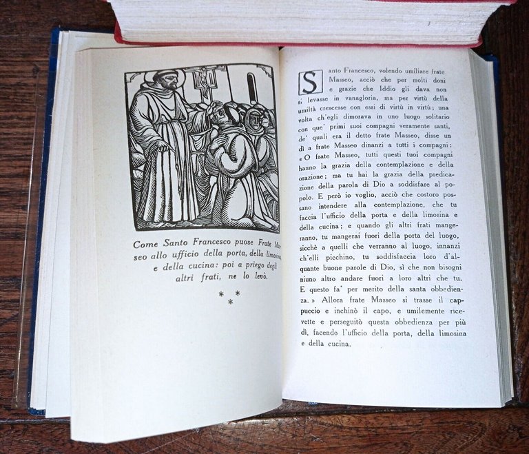 I FIORETTI DI SANTO FRANCESCO,1957 Zanichelli[religione,san Francesco d'Assisi