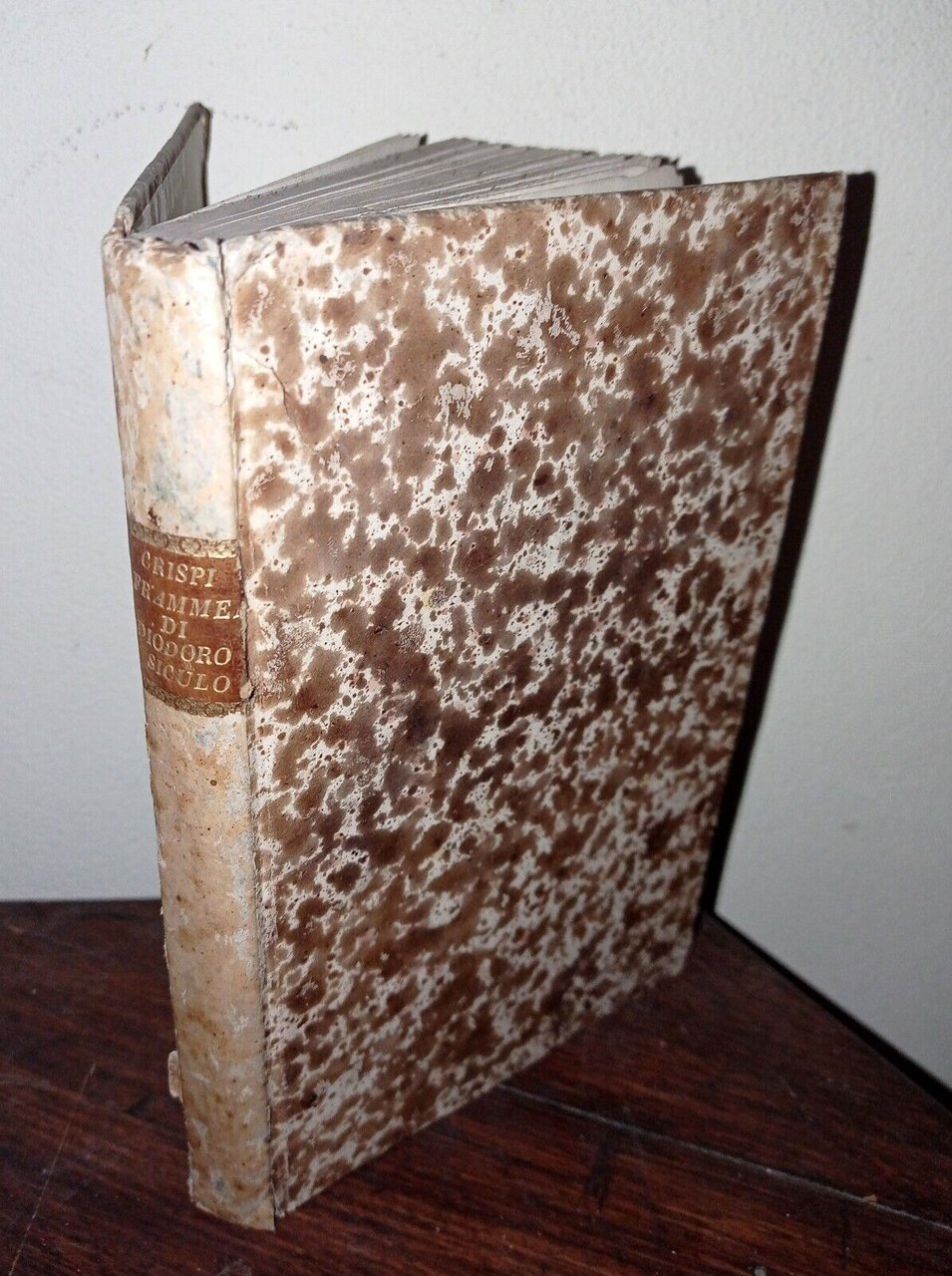 I FRAMMENTI NUOVI DI DIODORO SICOLO RICAVATI DA'PALIMPSESTI VATICANI,1847[SICULO