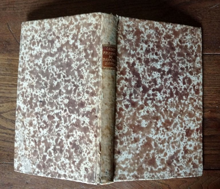 I FRAMMENTI NUOVI DI DIODORO SICOLO RICAVATI DA'PALIMPSESTI VATICANI,1847[SICULO