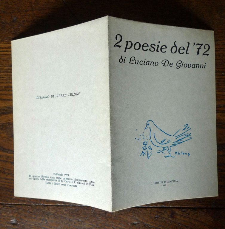 I LIBRETTI DI MAL'ARIA catalogo della mostra,1979 Pisa+12 LIBRI[Arrigo Bugiani | Immagine Gallery 13