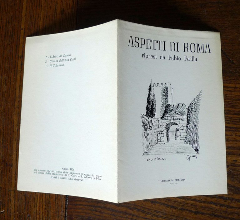 I LIBRETTI DI MAL'ARIA catalogo della mostra,1979 Pisa+12 LIBRI[Arrigo Bugiani | Immagine Gallery 6