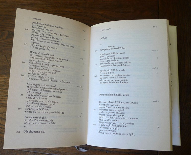 I LIRICI CORALI GRECI.ETÀ CLASSICA,1976 Einaudi I MILLENNI[POESIA,trad.Pontani