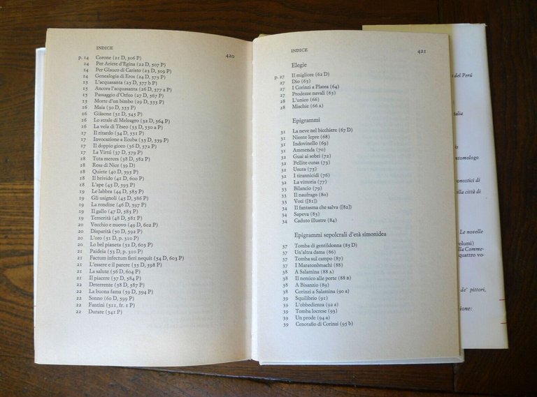I LIRICI CORALI GRECI.ETÀ CLASSICA,1976 Einaudi I MILLENNI[POESIA,trad.Pontani