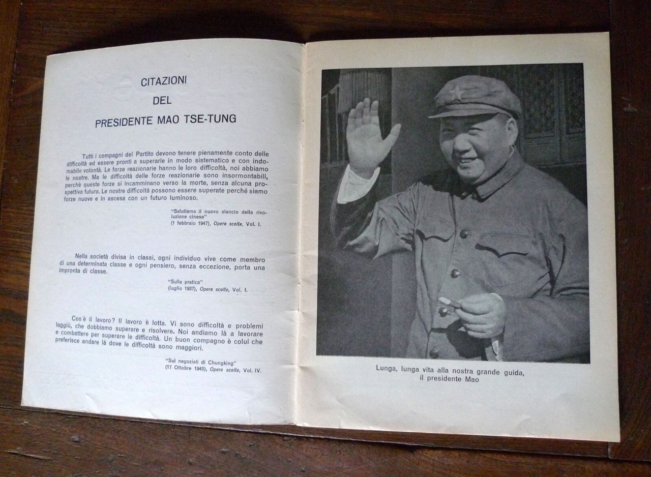 I QUADERNI.RIVISTA MENSILE,Nuove Ed.Oriente 1968[comunismo,maoismo,Mao