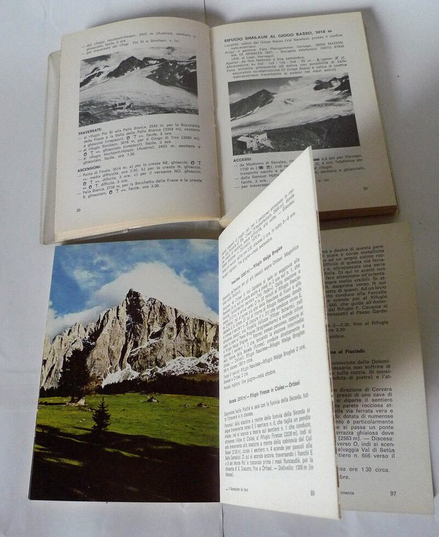 I RIFUGI ALPINI/PER LE MONTAGNE DELL'ALTO ADIGE,1976[alpinismo,escursionismo