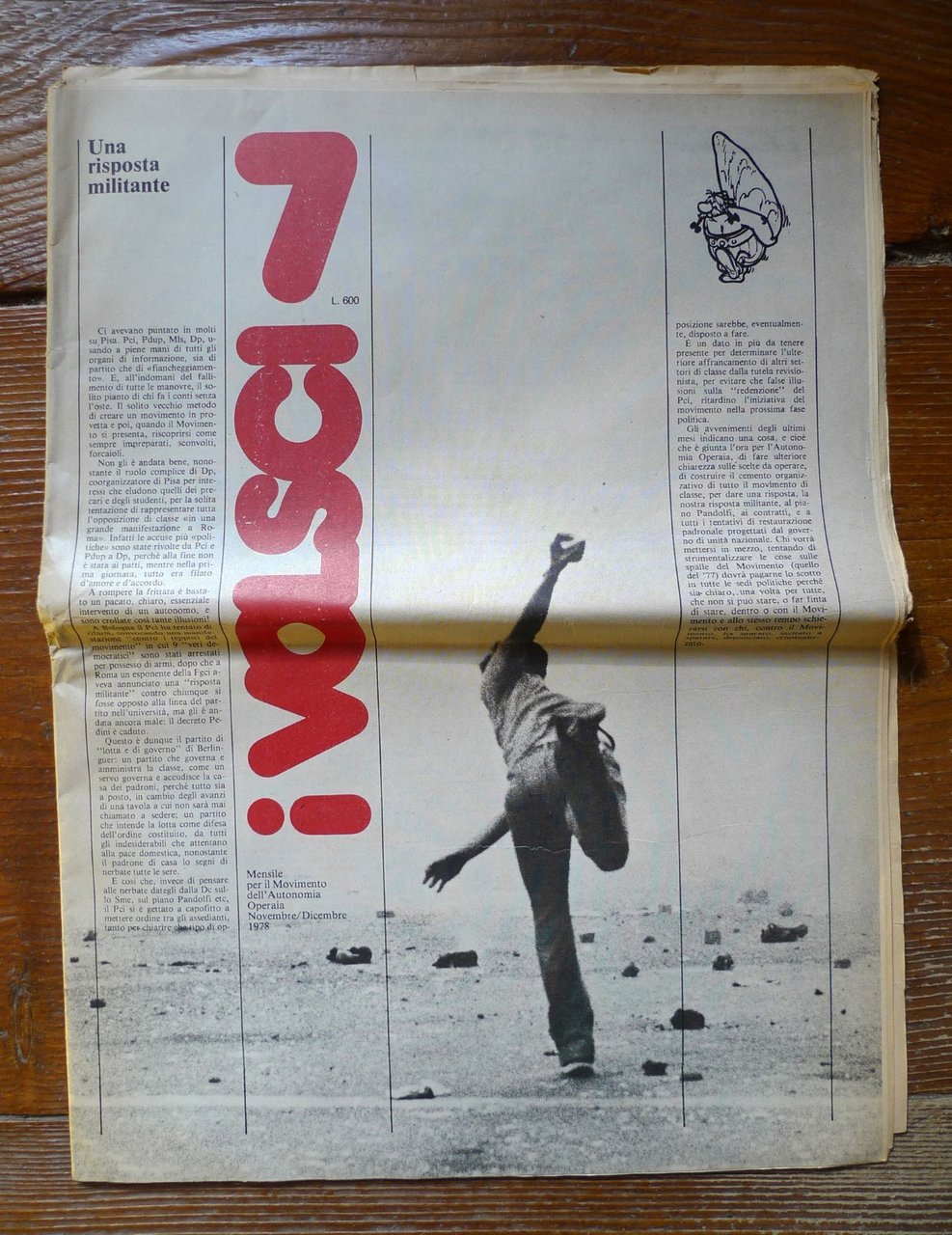 I VOLSCI n.7 nov-dic 1978.Mensile per il Movimento dell'Autonomia Operaia,Roma | Immagine principale