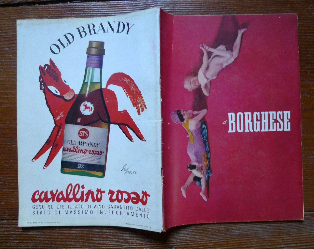 IL BORGHESE n.36 3 set.1959[Longanesi,Prezzolini,Diario di New York | Immagine principale