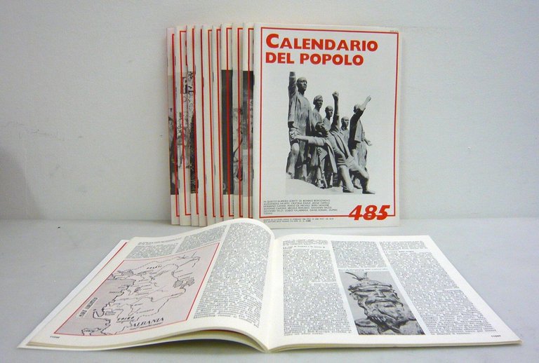 IL CALENDARIO DEL POPOLO.Rivista di cultura,1986 annata completa