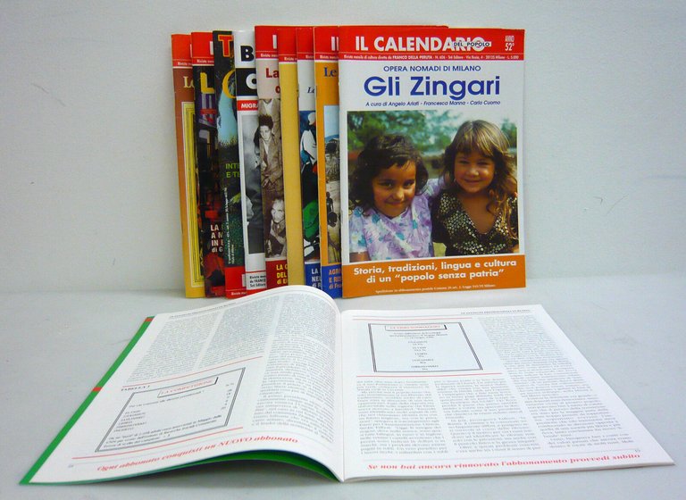 IL CALENDARIO DEL POPOLO.Rivista di cultura,1997 annata