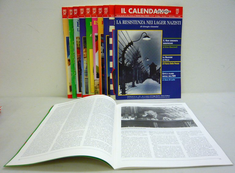 IL CALENDARIO DEL POPOLO.Rivista di cultura,1998 annata completa