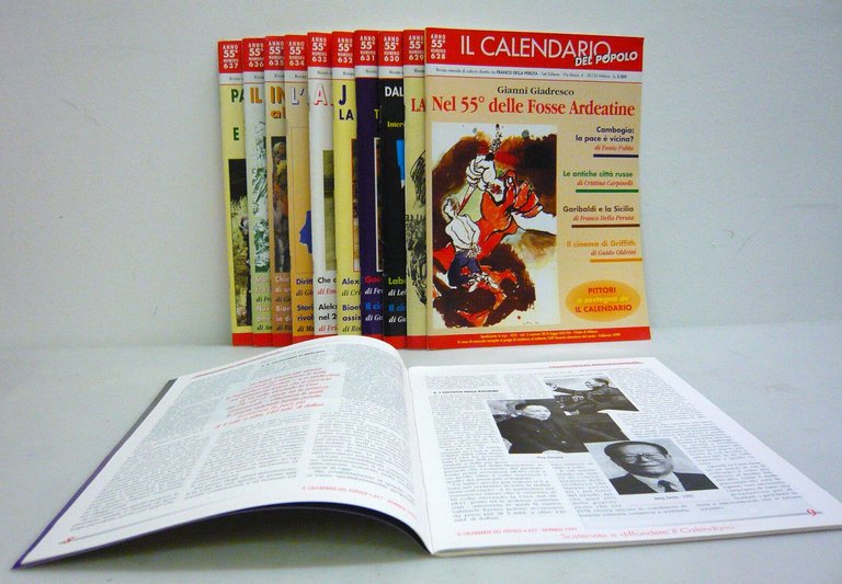 IL CALENDARIO DEL POPOLO.Rivista di cultura,1999 annata completa
