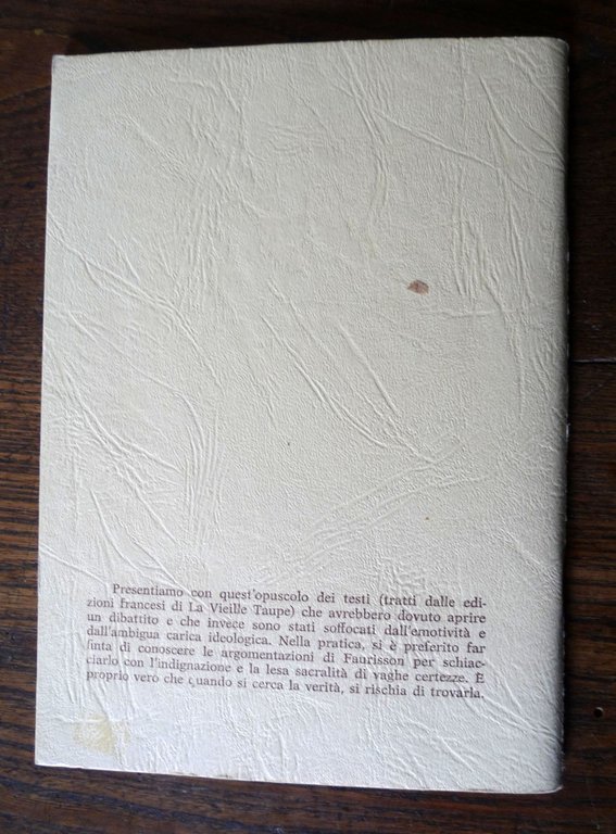 IL CASO Robert FAURISSON,1979[storia,negazionismo,revisionismo,Shoah,ebrei | Immagine Gallery 2