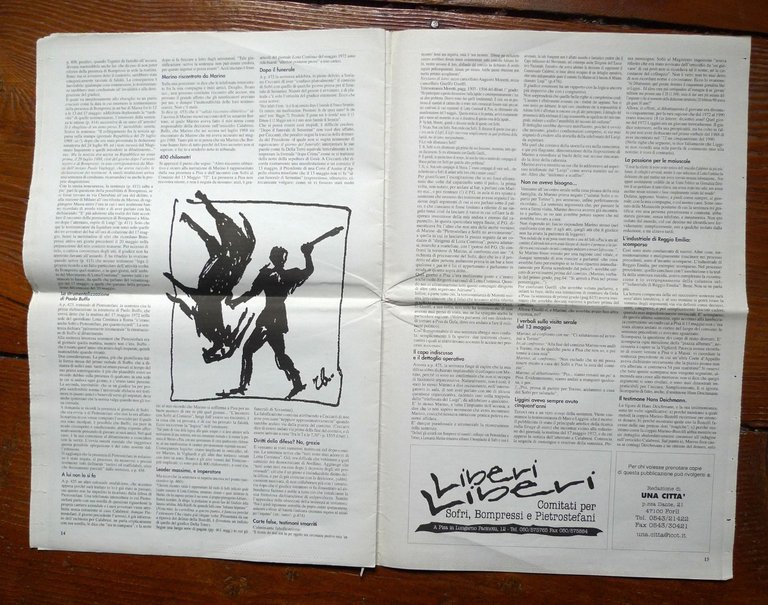 IL CASO SOFRI BOMPRESSI PIETROSTEFANI,1997 UNA CITTÀ[processo Calabresi,sentenza