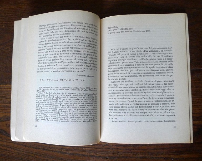 Goebbels,IL COMUNISMO SENZA MASCHERA.Discorso al Congresso del Partito, Norimberga, 1935