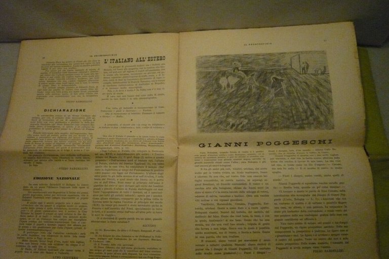 IL FRONTESPIZIO.Rivista letteraria, Vallecchi Editore, Firenze, 1934/1935