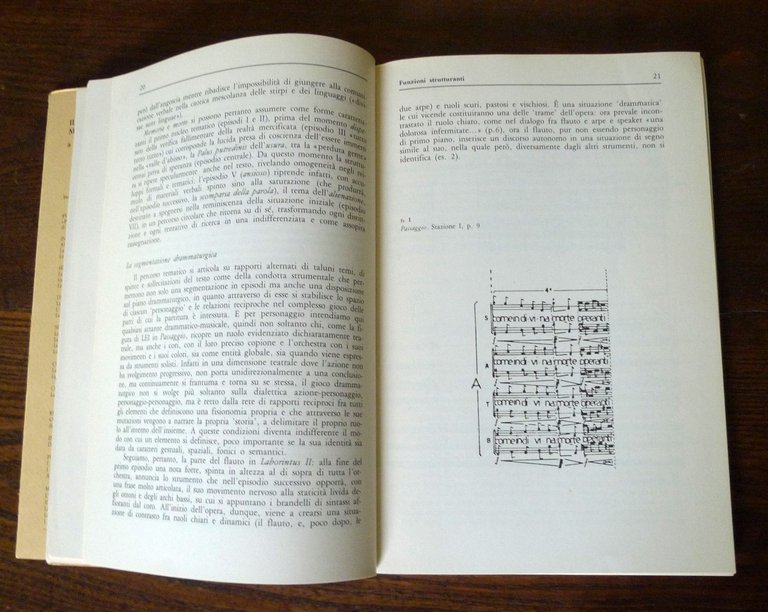 IL GESTO DELLA FORMA.MUSICA,POESIA,TEATRO NELL'OPERA DI LUCIANO BERIO,1981