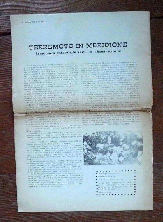 IL LAVORATORE COMUNISTA.GIORNALE DEI NUCLEI LENINISTI INTERNAZIONALISTI,1981 | Immagine Gallery 2
