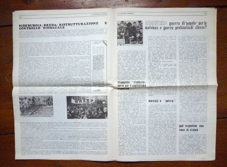 IL LAVORATORE COMUNISTA.GIORNALE DEI NUCLEI LENINISTI INTERNAZIONALISTI,1983
