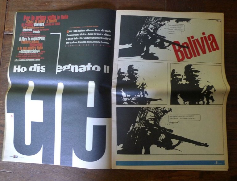 IL MANIFESTO EXTRA N.5 1995.HO DISEGNATO CHE[GUEVARA,Oesterheld/Breccia