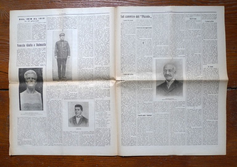 IL PICCOLO.Trieste Venerdì 21 Maggio 1915[Quotidiano,GUERRA,Russia,WW1 | Immagine Gallery 2