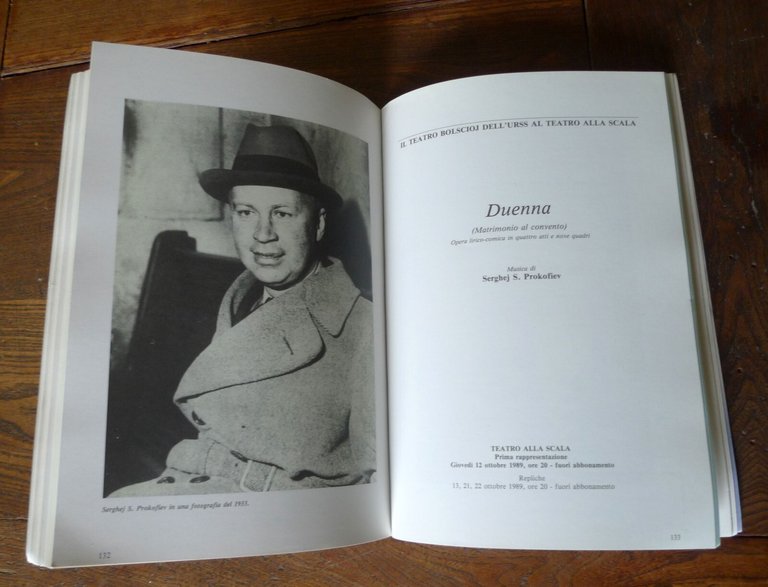 IL TEATRO BOLSCIOJ DELL'URSS AL TEATRO ALLA SCALA,1989[opera lirica,Musorgskij