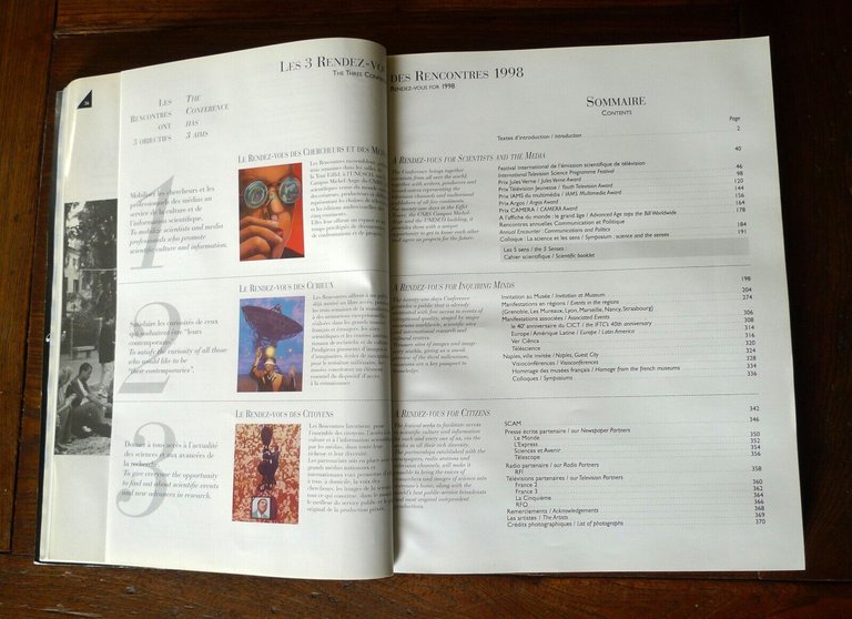 IMAGE ET SCIENCE '98.15 RENCONTRES INTERNATIONALES DE L'AUDIOVISUEL SCIENTIFIQUE