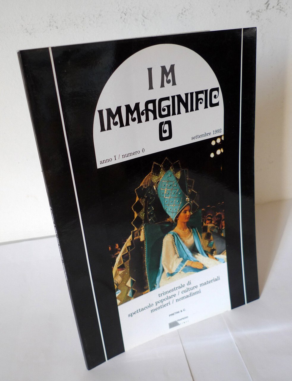 IMMAGINIFICO n.0 1992.Trimestrale di spettacolo popolare[storia,CIRCO,Pretini