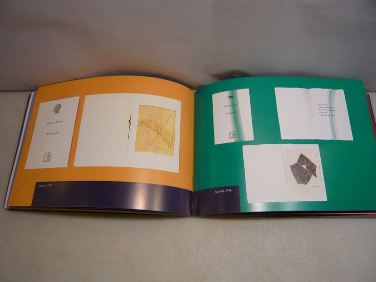 IN FORMA DI LIBRO.I LIBRI DI LUCIANO CARUSO,2003[Carla Barbieri, Chiara …