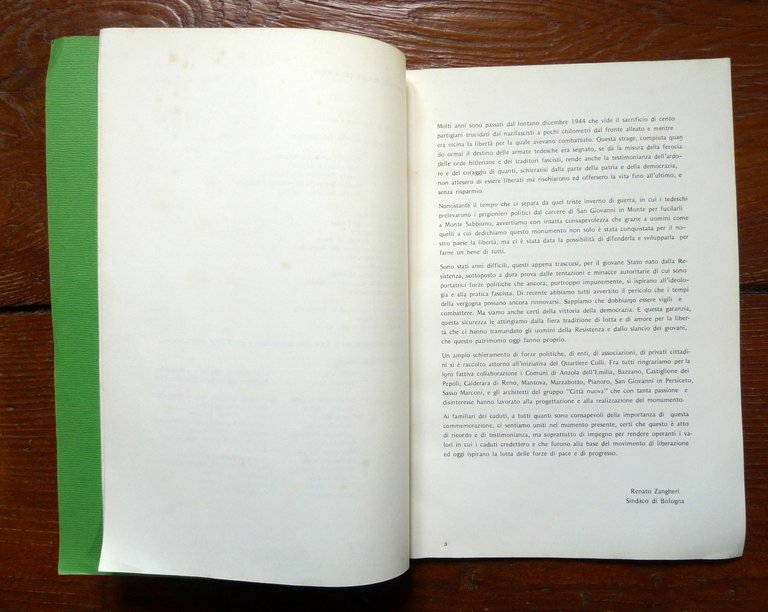 INAUGURAZIONE MONUMENTO SABBIUNO,1973 Bologna[Resistenza,partigiani fucilati | Immagine Gallery 2