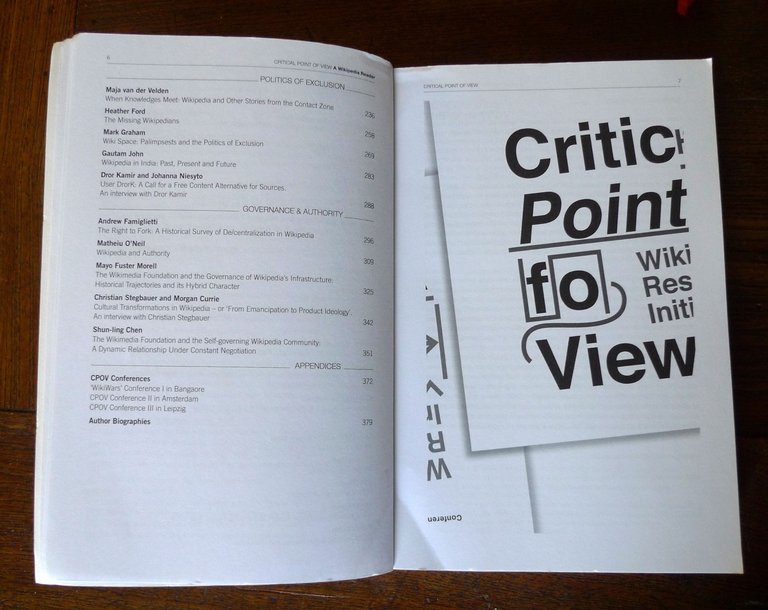 INC READER #7.CRITICAL POINT OF VIEW.A WIKIPEDIA READER,2011 Network Cultures