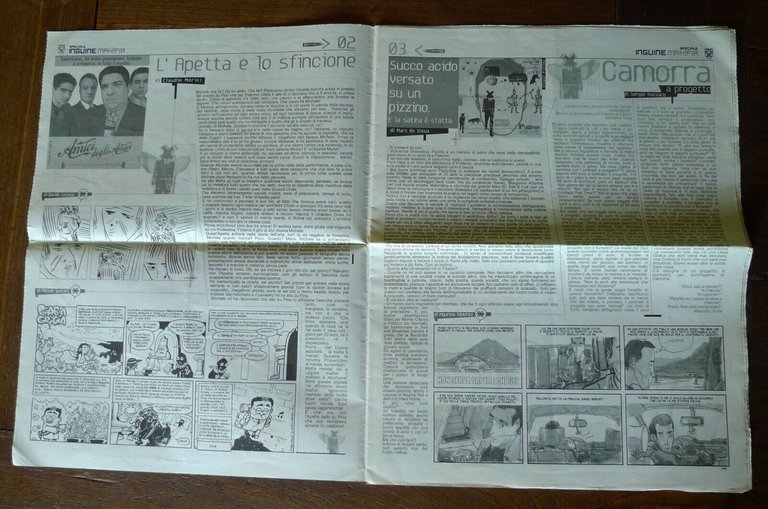 INGUINE MAH!FIA.SPECIALE,2006[FUMETTI,Gianluca Costantini,Paper Resistance