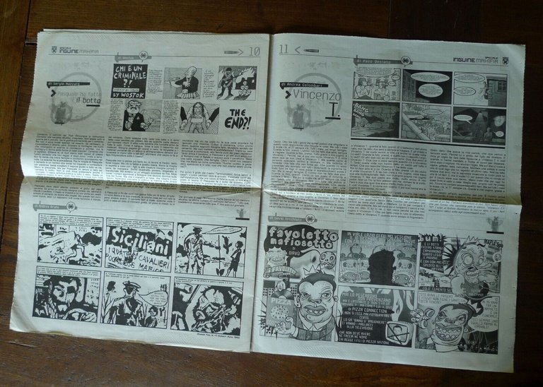 INGUINE MAH!FIA.SPECIALE,2006[FUMETTI,Gianluca Costantini,Paper Resistance
