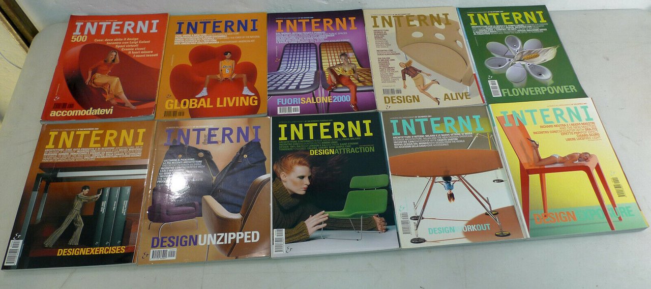 INTERNI.La rivista dell’arredamento,2000-01[architettura,design
