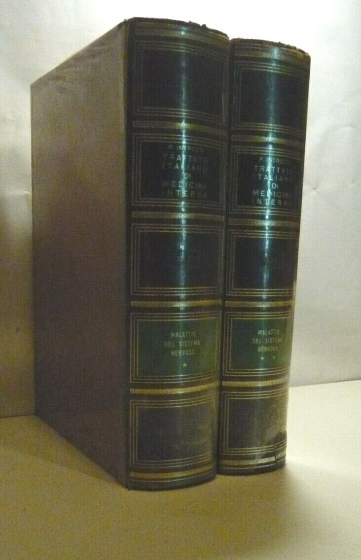 Introzzi,MALATTIE DEL SISTEMA NERVOSO 2 Voll.,1964[Trattato Medicina Interna