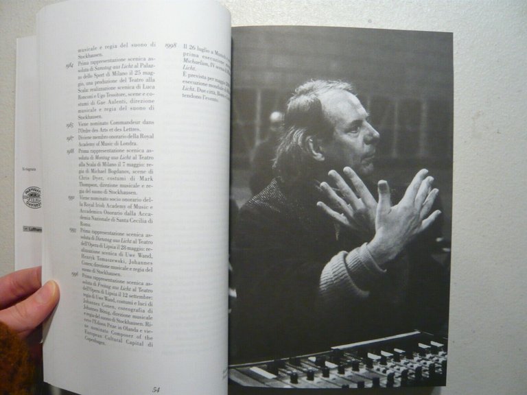 Iotti,Perezzani,DI NUOVO MUSICA,1998[Festival musica contemporanea,Reggio Emilia