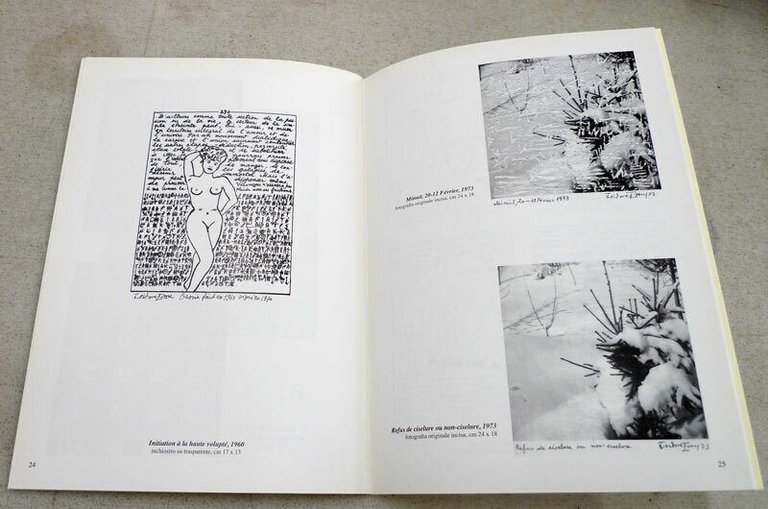 ISIDORE ISOU.UNA SCELTA DI OPERE 1960-1989,Gall.Peccolo[catalogo arte,lettrismo