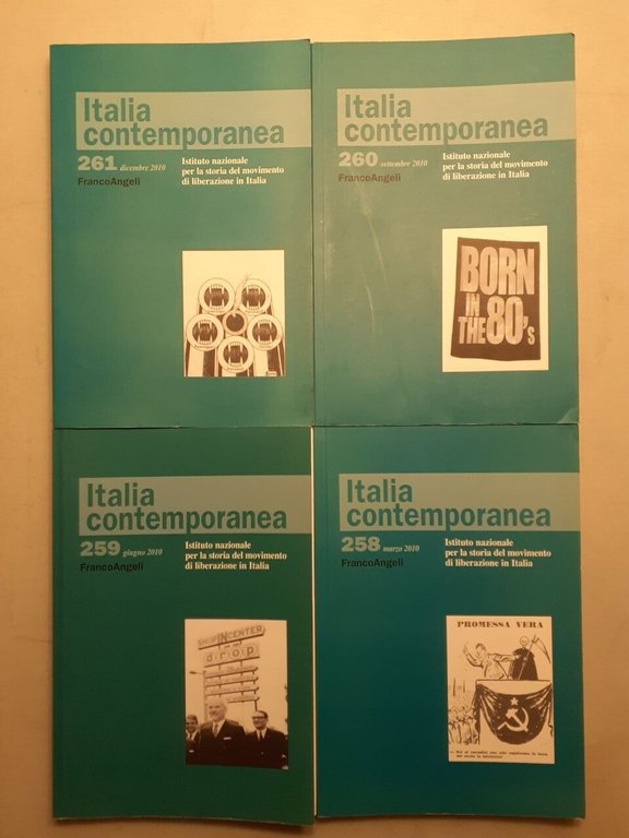 ITALIA CONTEMPORANEA 2010 completa[movimento di liberazione in Italia