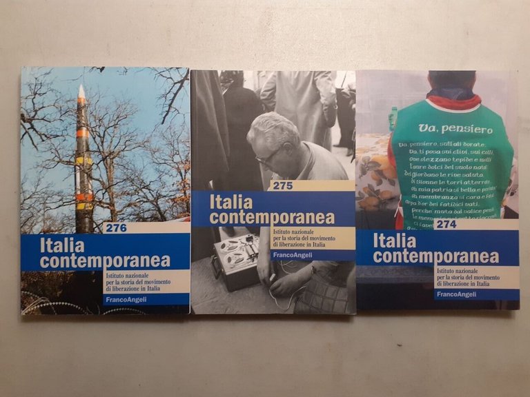 ITALIA CONTEMPORANEA 2014 completa[movimento di liberazione in Italia