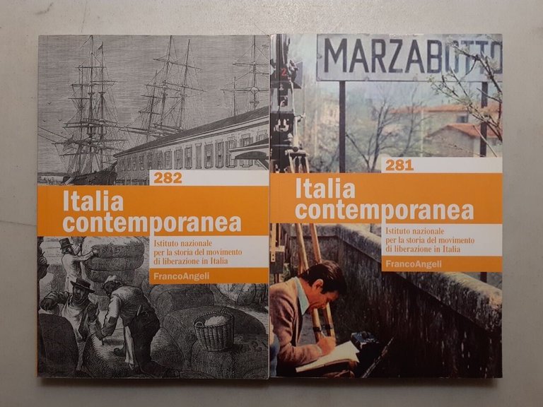 ITALIA CONTEMPORANEA 2016 (manca 280)[movimento di liberazione in Italia