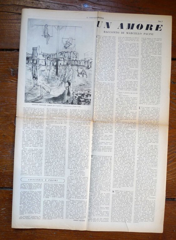 Italo Calvino,LA TELEVISIONE IN RISAIA,tratto da IL CONTEMPORANEO n.2 1954