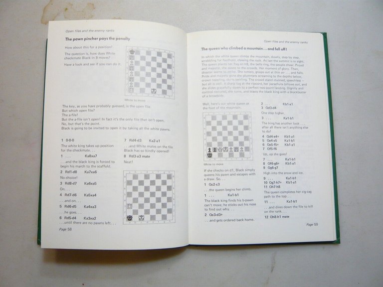 J.N.Walker,TEST YOUR CHESS.Piece Power, Oxford University Press,1980[scacchi