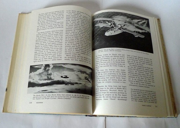 Jablonski,SEAWINGS.The Romance of the Flying Boats,1972[aviazione,idrovolanti