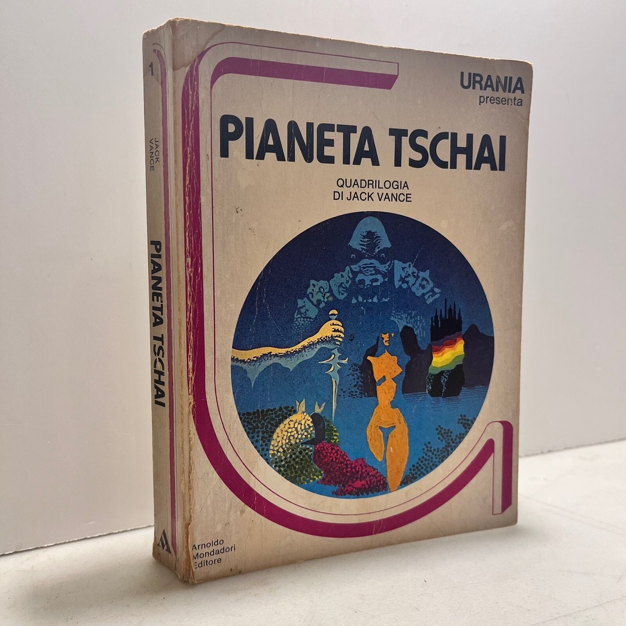 Jack Vance,PIANETA TSCHAI,Mondadori 1977[Urania,fantascienza