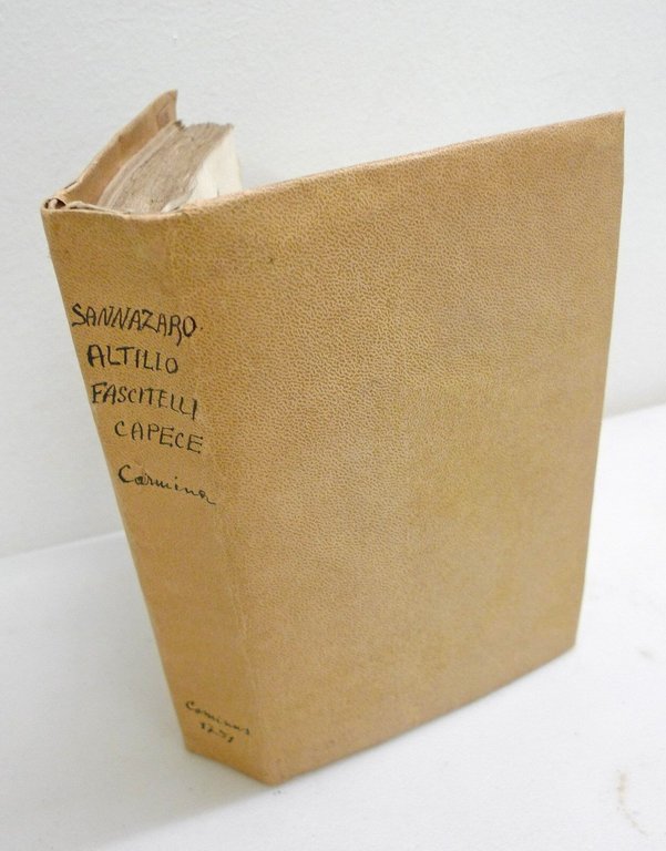 JACOPO SANNAZARO,POEMATA,1751 Cominus,Padova[poesia,De partu virginis,Sannazzaro