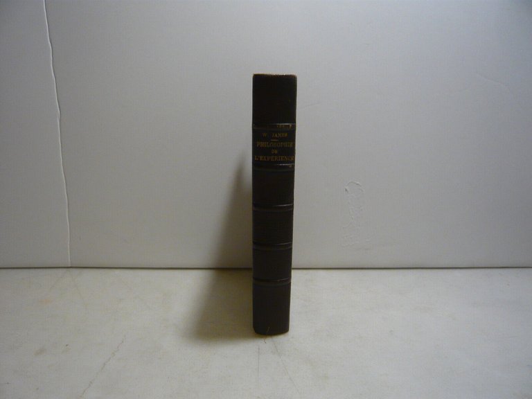 James,PHILOSOPHIE DE L'EXPERIENCE,Parigi,1914
