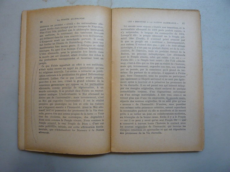 Jean-Edouard Spenlé,LA PENSEE ALLEMANDE.Da Luther à Nietzsche,Armand Colin,1942