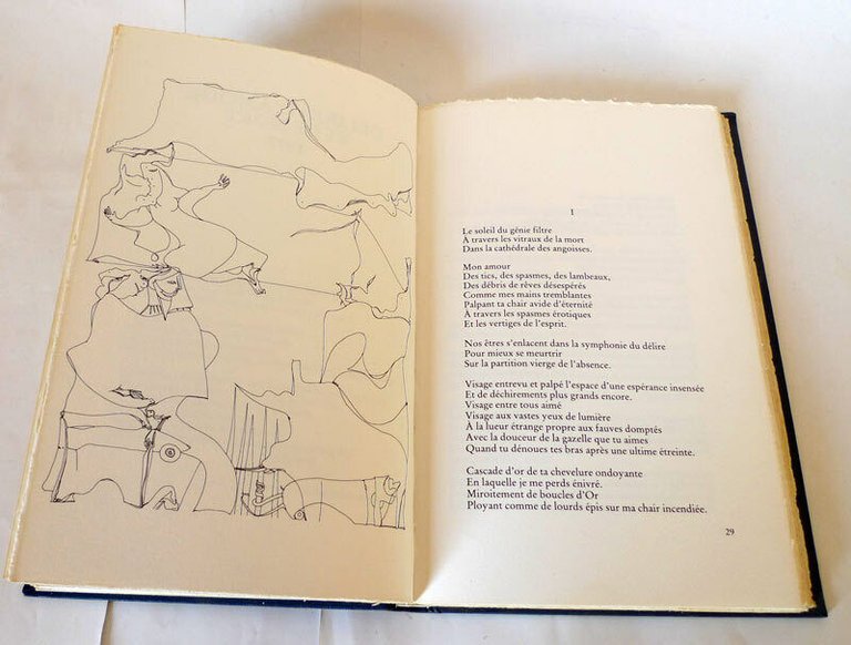JEAN OSIRIS,POÈMES DU DÉLIRE,1982 ANDRÉ DE RACHE[poesia,illustrazioni Aldrovandi