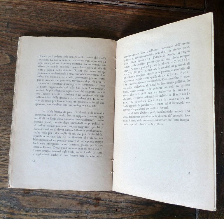 JOHAN HUIZINGA,L'UOMO E LA CULTURA,1947 La Nuova Italia[FILOSOFIA,ANTROPOLOGIA